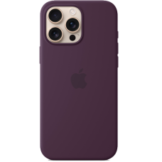 Apple iPhone 16 Pro Max Silicone Case with MagSafe - Plum