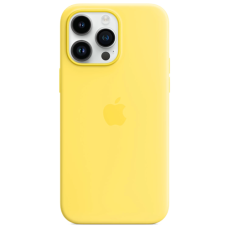 Apple iPhone 14 Pro Max Silicone Case with MagSafe - Canary Yellow