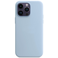 Silicone Case with MagSafe for iPhone 14 Pro Max Sky