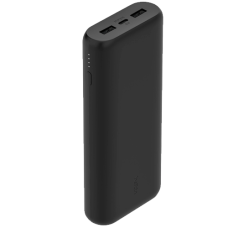 Power Bank Belkin 20000mAh 20Вт 2хUSB-A/USB-C Black