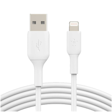 Lightning Belkin USB-A Lightning PVC 1m white