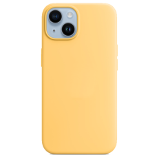 Silicone Case with MagSafe for iPhone 14 Sunglow