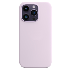Silicone Case with MagSafe for iPhone 14 Pro Lilac