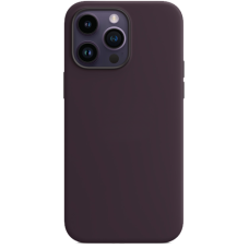 Silicone Case with MagSafe for iPhone 14 Pro Max Elderberry