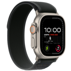 Apple Watch Ultra 2 2024 49mm Natural Titanium Black Trail Loop S/M