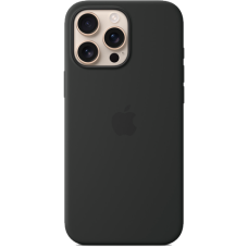 Apple iPhone 16 Pro Max Silicone Case with MagSafe - Black