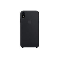 Силіконовий чохол для iPhone Xr (чорний)
