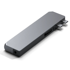 Satechi Aluminum USB-C Pro Hub Max Adapter Space Gray
