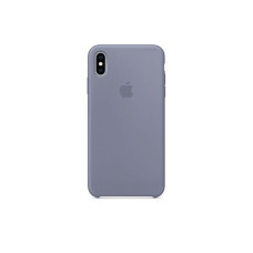 Силіконовий чохол для iPhone Xs Max (сіра лаванда)