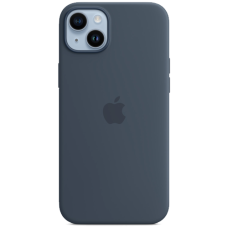 Apple iPhone 14 Plus Silicone Case with MagSafe - Storm Blue