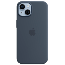 Apple iPhone 14 Silicone Case with MagSafe - Storm Blue