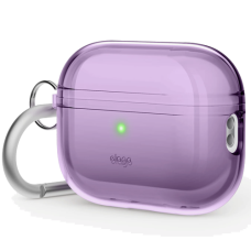 Elago Clear Hang Case Deep Purple for Airpods Pro 2nd Gen