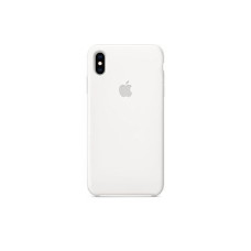 Силіконовий чохол для iPhone Xs Max (білий)