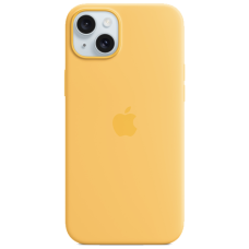 iPhone 15 Plus Silicone Case with MagSafe - Sunshine