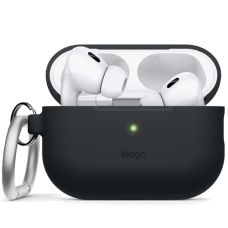 Elago Silicone Hang Case Black for Airpods Pro 2nd Gen