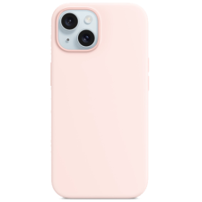 iPhone 15 MagSafe Silicone Case original, Light Pink