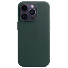 Apple iPhone 14 Pro Leather Case with MagSafe - Forest Green