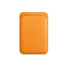 Чохол для пластикових карт Apple iPhone Leather Wallet with MagSafe - California Poppy (MHLQ3)