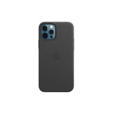 Шкіряний чохол MagSafe для iPhone 12 Pro Max, чорний колір
