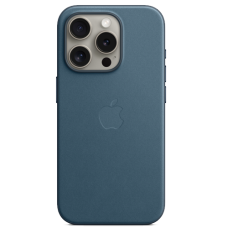 Apple iPhone 15 Pro FineWoven Case with MagSafe Pacific Blue