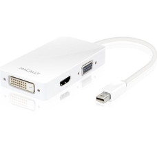 Сплітер Macally MD-3N1 Mini DisplayPort — DVI/HDMI/VGA