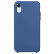 iPhone Xr Silicone Case, Delft Blue
