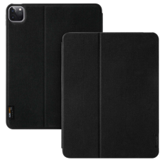 LAUT URBAN Folio for iPad Pro 12.9 2022/2021/2020/2018 5th/4th/3rd Gen Black