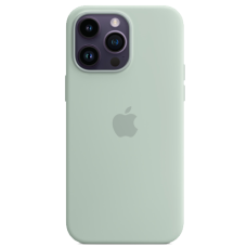 Apple iPhone 14 Pro Max Silicone Case with MagSafe - Succulent
