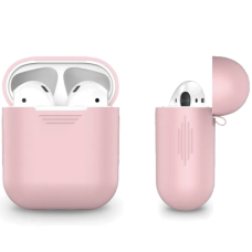 Чохол для Airpods AhaStyle Silicone Case, Pink