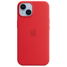 Apple iPhone 14 Silicone Case with MagSafe - (PRODUCT)RED