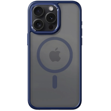 ROCK Metal-Lens Shield Series Protection Case Magnetic для iPhone 15 Pro Blue