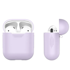 Чохол для Airpods AhaStyle Silicone Case, Lavender