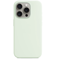 iPhone 15 PRO MagSafe Silicone Case original, Soft Mint