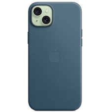 Apple iPhone 15 Plus FineWoven Case with MagSafe Pacific Blue