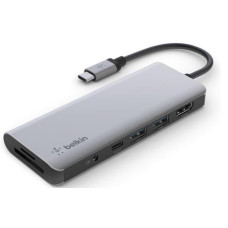 Мультипортовий адаптер Belkin USB-C 7-in-1 Multiport Dock (AVC009BTSGY)