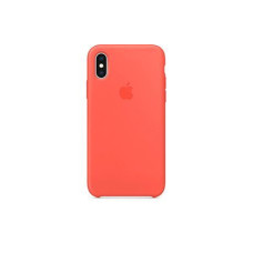 Силіконовий чохол для iPhone Xs (нектариновий)