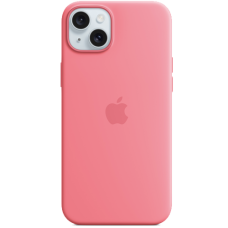 Phone 15 Plus Silicone Case with MagSafe - Pink