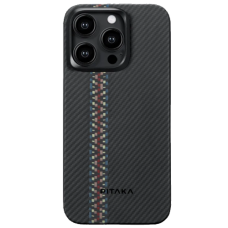 Pitaka MagEZ Case 4 Fusion Weaving Rhapsody for iPhone 15 Pro Max