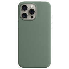 iPhone 15 PRO MAX MagSafe Silicone Case original, Cypress