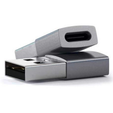 Перехідник Satechi Type-A to Type-C Adapter Сірий космос (ST-TAUCM)