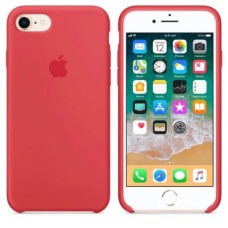 Силіконовий чохол для iPhone 8 / 7 (червоний)