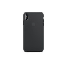 Силіконовий чохол для iPhone Xs Max (чорний) 