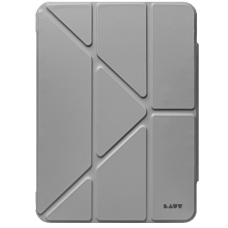 LAUT HUEX FOLIO для iPad Air 11" (2024)/Air 10.9"/Pro 11" (22-18) та Pencil, Y Tri-Fold Stand, grey