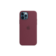 Силіконовий чохол MagSafe для iPhone 12 Pro Max, сливовий колір