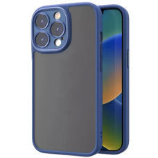 ROCK Guard Touch Protection Case Anti-drop Lens Protection для iPhone 15 Pro Blue