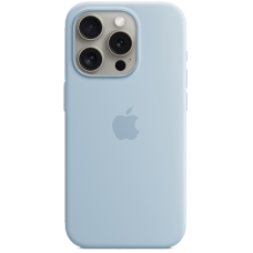 iPhone 15 Pro Silicone Case with MagSafe - Light Blue