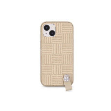 Moshi Altra Slim Hardshell Case with Wrist Strap Sahara Beige for iPhone 13