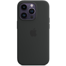 Apple iPhone 14 Pro Silicone Case with MagSafe Midnight