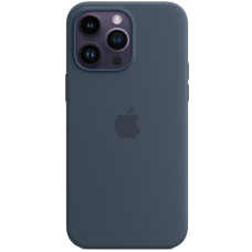 Apple iPhone 14 Pro Max Silicone Case with MagSafe - Storm Blue