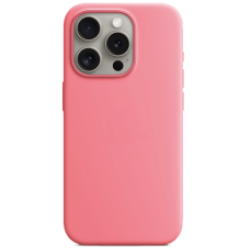 iPhone 15 PRO MagSafe Silicone Case original, Pink